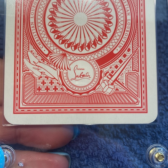 Authentic Christian Louboutin playing card. - Picture 4 of 5